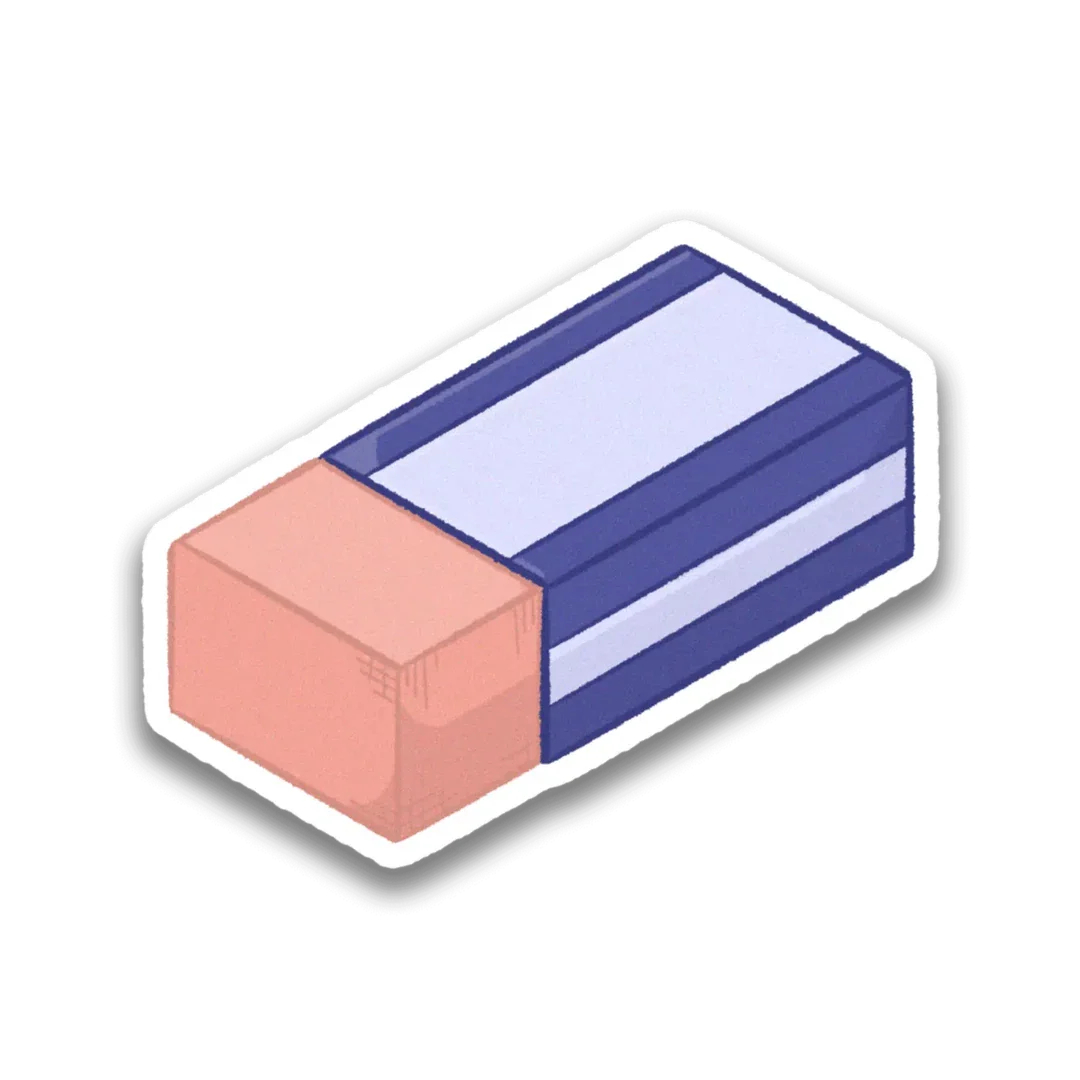Sticker + Eraser